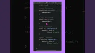 private methods in a Java interface! #coding #java  #1minutevideo