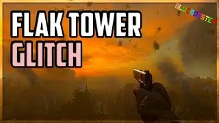 World War 2 Flak Tower Easy Ledge Spot! WW2 Multiplayer Glitches
