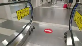 3X Looooong Otis Travelator at Soekarno hatta Terminal 2