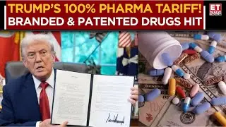 Trump Hits Pharma & Trucks with New Tariffs! 100% Duty on Imported Drugs, 25% on Heavy Trucks
