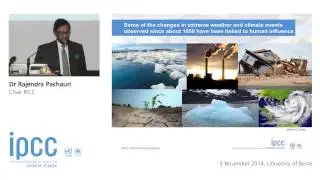 Synthesis Report Stakeholder Event, Bern, 2014 - Pachauri