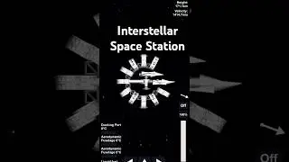 Interstellar Space Station in SFS || #interstellar #sfs #sfs2 #shorts
