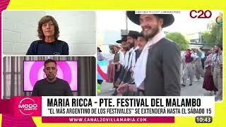 MODO DIRECTO - MARIA RICCA - EL FESTIVAL NACIONAL DEL MALAMBO SE EXTENDER&Aacute; HASTA EL S&Aacute;BADO 15