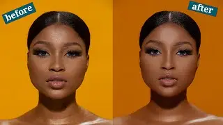 Advanced Photoshop Tutorial: High-end Skin Retouching With Frequency Separation and Dodge & burn