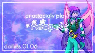 01.06 dailies! yet another faerie quest?! and earning an avi! &mdash; playing neopets in 2024