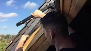 ROTO 847 KLAPPSCHWING DACHFENSTER FLÜGEL AUSHÄNGEN