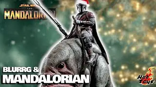 🎄Unboxing Navideño: The Mandalorian & Blurrg Hot Toys