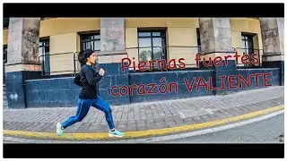 Piernas fuertes corazón VALIENTE