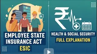 Employee State Insurance Act (ESIC) | Explained with example