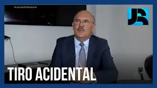 Ex-ministro Milton Ribeiro explica disparo acidental em aeroporto &agrave; Pol&iacute;cia Federal