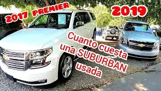 camionetas chevrolet suburban tianguis de autos usados cuanto cuestan