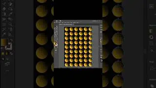 Duplicate objects faster in Illustrator #shorts