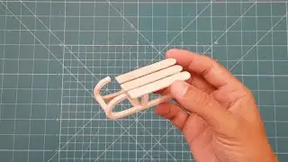 Popsicle Easy Craft II ice cream stick sled