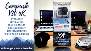 Campark V30 4K UHD Action Cam - Review and Sample Footage