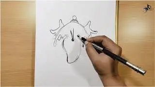 How to draw - Time changes our life anytime || charcoal pencil drawing step by step draw