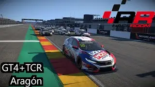 Overlay Testing & Overfuelling | RaceRoom | GT4+TCR @ MotorLand Arag&oacute;n