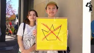 #NoKings #NoTyrants &ndash; Canadians protest Trump in Toronto on October 18, 2025