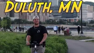 Riding Scooters in Duluth MN!