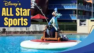 Disney’s All-Star Sports Resort Tour | Pools, Dining & Transportation