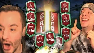 OPENING ULTIMATE 125K PACKS!!! 90 RATED WALKOUT!! FIFA 19 ULTIMATE TEAM PACK OPENING