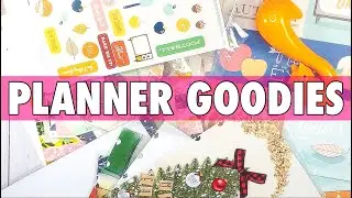 HUGE HAPPY PLANNER HAUL | PLANNER COVERS + PLANNER DECAL + HAPPY MAIL | ETSY PLANNER HAUL