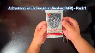 Adventures in the Forgotten Realms (AFR) Collector Booster Pack Opening - MTG - Pack 1