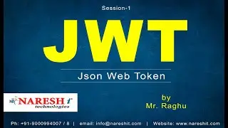 JWT (Json Web Token) Session-1 | by Mr. Raghu