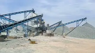 Puzzolana 200TPH 2 Stage Stone Crushing Plant #stonecrusher