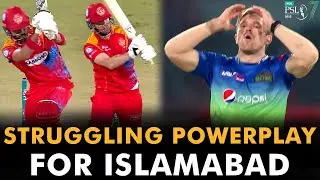 Struggling Powerplay For Islamabad | Multan Sultans vs Islamabad United | Match 29 | HBL PSL 7 |ML2G