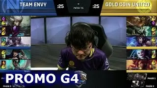 Team EnVyUs vs Gold Coin United | Game 4 Promotion / Relegation S7 NA LCS Summer 2017 | NV vs GCU G4