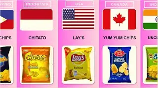 Chips Brands From Different Countries