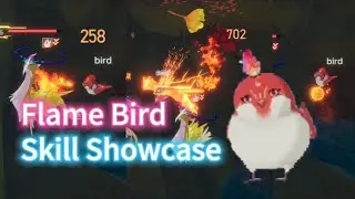 Flame Sparrow Showcase  Tower of Fantasy 3.1 Smart Servant