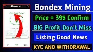 Bondex origin Price/BNDX Price prediction/Bondex Listing update/Bondex Launch update/#bondexorigin