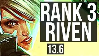RIVEN vs CAMILLE (TOP) | Rank 3 Riven, 2.4M mastery, 8/1/1, 500+ games | TR Challenger | 13.6
