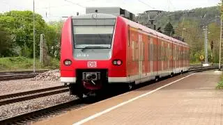 Szenen vom Bahnhof Merzig (Saar)-V100 West, BR 425, etc.