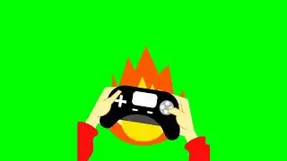 Controller green screen video | Gaming green screen video