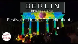 [4K] Berlin - Festival of Lights 2021 - Highlights