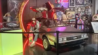 Back to the future time machine and flux capacitor review plus bonus classic car slideshow!