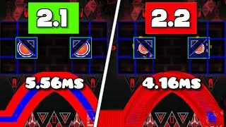 2.1 Acheron vs 2.2 Acheron // Frame Counter Comparison