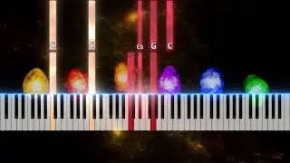Avengers Infinity War - Infinity War Synthesia Midi Piano Tutorial & Download