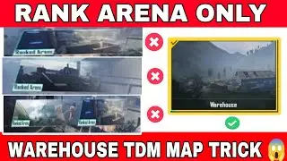 RANK ARENA ME KHALI WAREHOUSE TDM HI AYE / RANK ARENA ME RANK KAISE BADAYE /#bgmi 