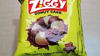 Ziggy Donut Cake Choco Vanilla Cream Filled Cake | Ingredients, Taste, Price, Ad | WonderWorks Ltd.