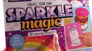 Diamond Painting UNBOXING Sparkle Magic 3D Gemstone Mosaics