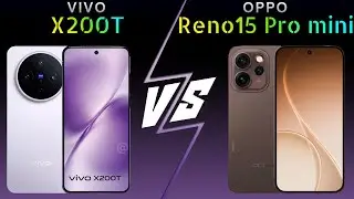 Vivo X200T vs Oppo Reno15 Pro mini #phonecomparison