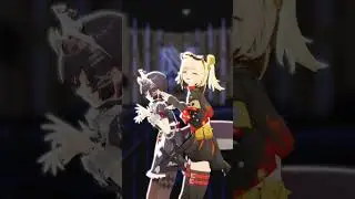 【ZZZ MMD】Burnice Ellen Joe Dance Agressively #zenlesszonezero  #mmd #shorts #burnice #ellen