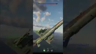 Mig 21 Lazur G-Force Jet Combat: Destroying Enemies From Above! #shorts