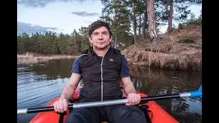 р. Пра  14-03-2020 / Сборка пакрафта Иволга и первый спуск на воду