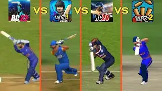 Virat Kohli Cover Drive | Rc22 vs Wcc3 vs Rc20 vs Wcc2
