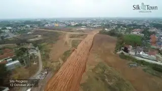 Silk Town (Jaya Group) - Ground Breaking Progress September - November 2015