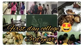 first day college 🤩#enjoyment overload 🤣#funny #comedy #college vlog#final year #clg#jljchannel😌